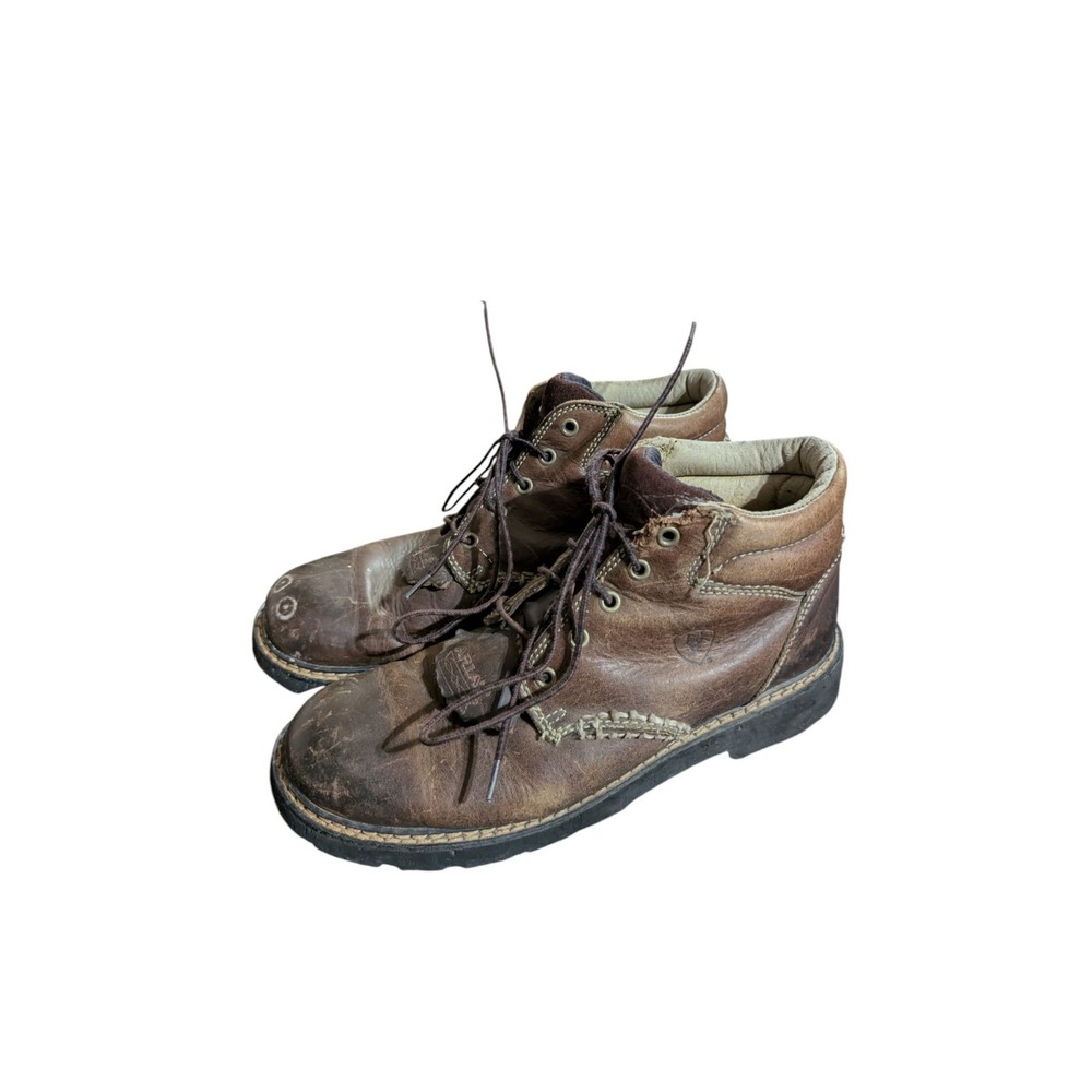 Ariat Canyon 9.5 Brown Lace Up Leather Outdoor Boot Gorpcore Casual Hiking